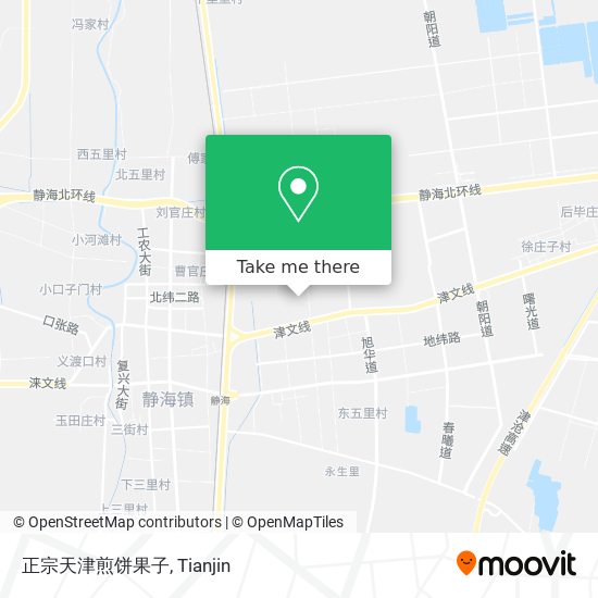 正宗天津煎饼果子 map
