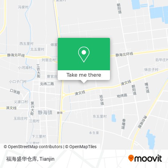 福海盛华仓库 map