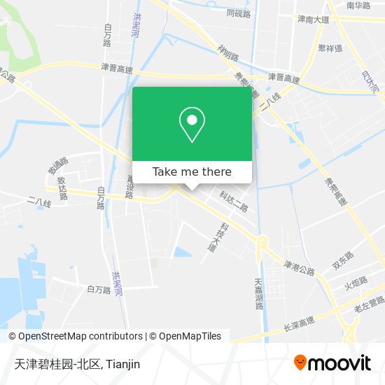 天津碧桂园-北区 map