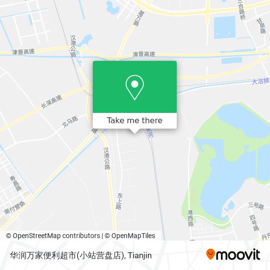 华润万家便利超市(小站营盘店) map