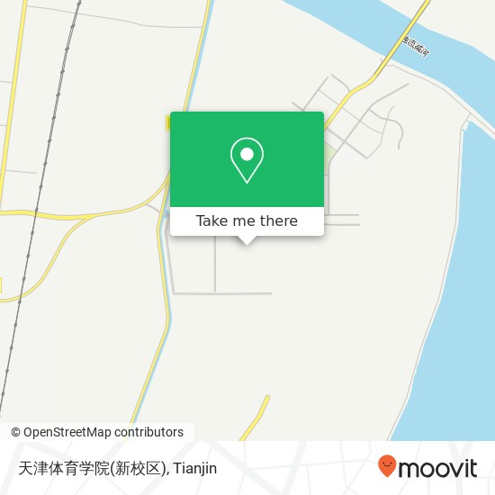 天津体育学院(新校区) map