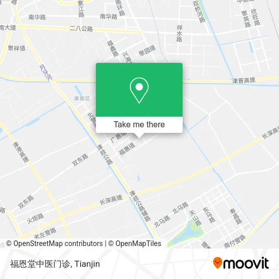福恩堂中医门诊 map