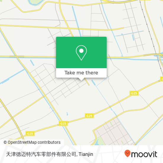 天津德迈特汽车零部件有限公司 map