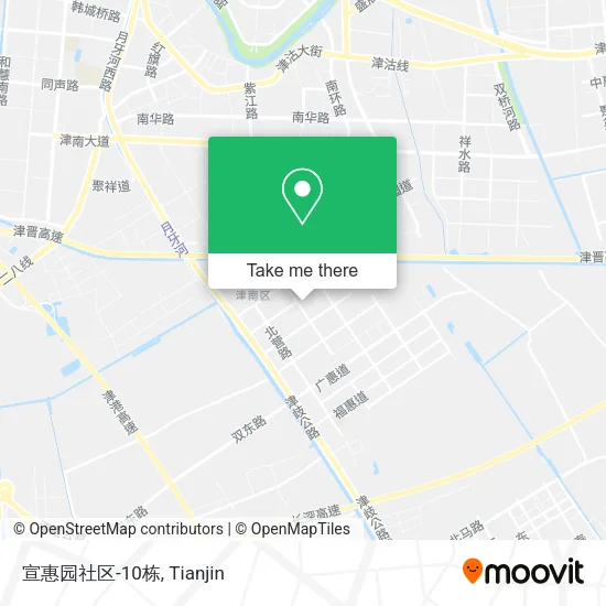 宣惠园社区-10栋 map