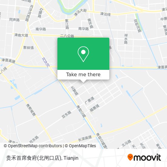 贵禾首席食府(北闸口店) map