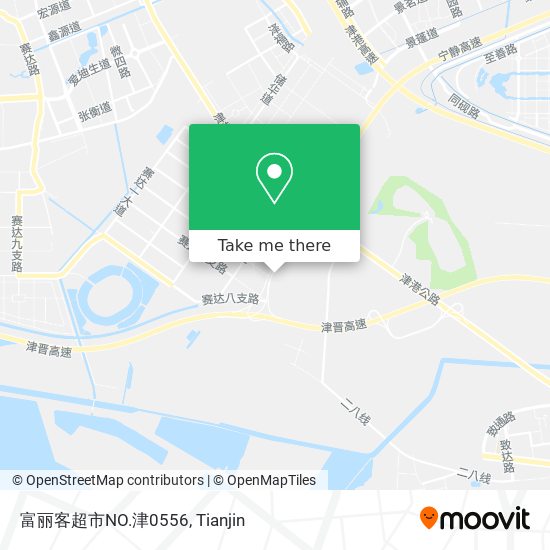 富丽客超市NO.津0556 map