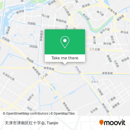 天津市津南区红十字会 map