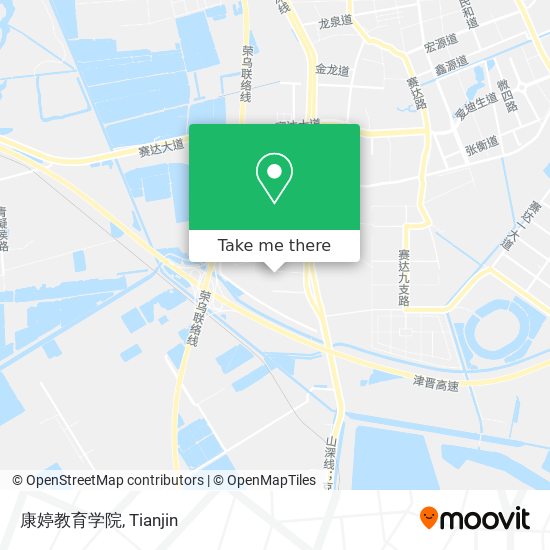 康婷教育学院 map