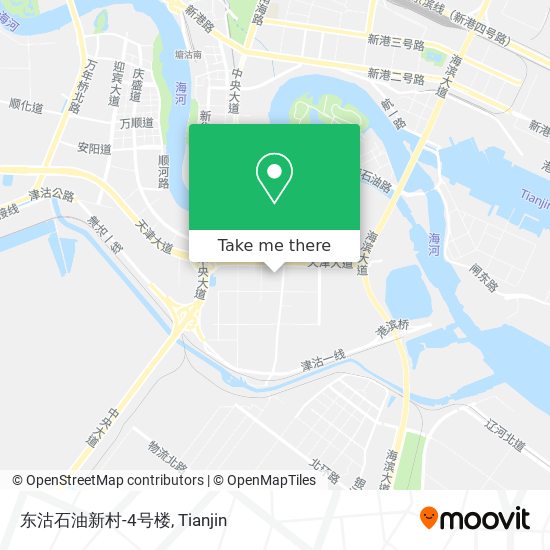 东沽石油新村-4号楼 map