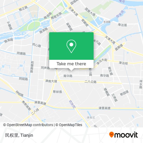 民权里 map