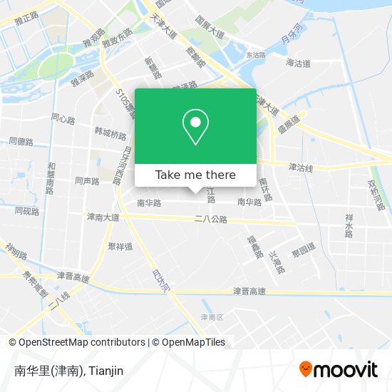 南华里(津南) map
