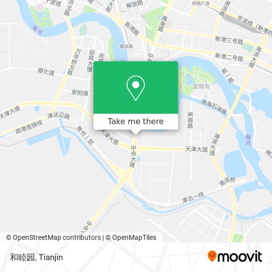 和睦园 map