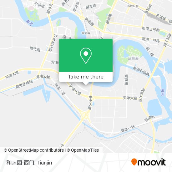 和睦园-西门 map