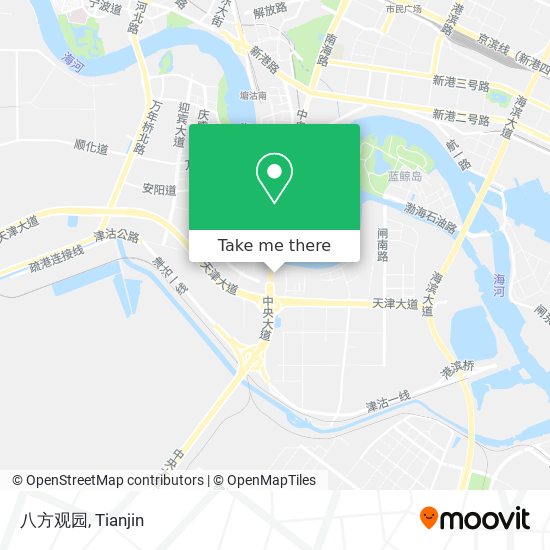 八方观园 map