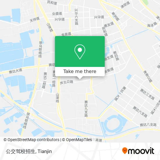 公交驾校招生 map