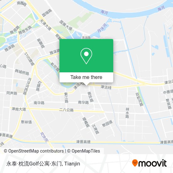 永泰·枕流Golf公寓-东门 map