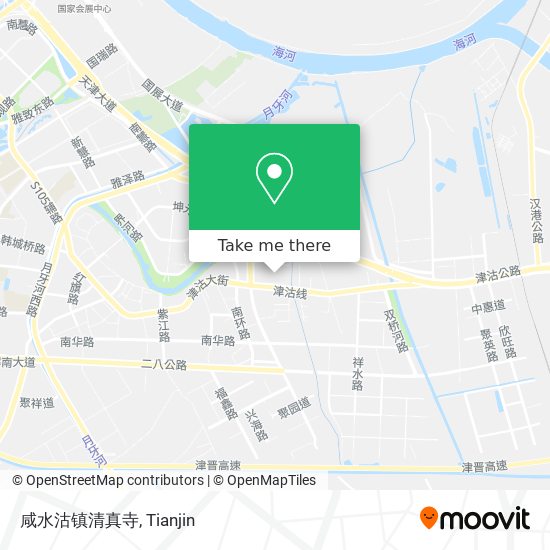咸水沽镇清真寺 map
