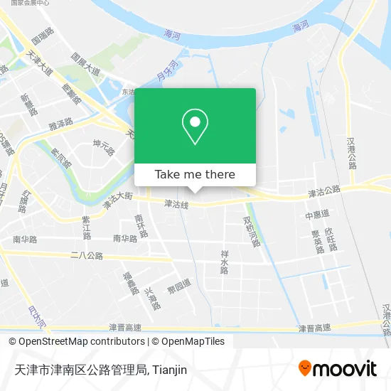 天津市津南区公路管理局 map