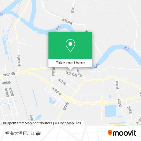 福海大酒店 map