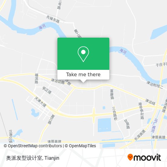 奥派发型设计室 map