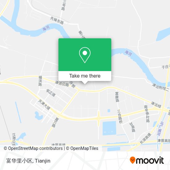 富华里小区 map