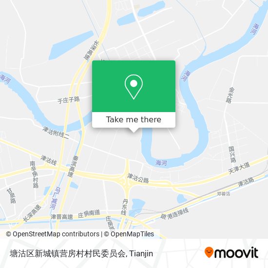 塘沽区新城镇营房村村民委员会 map