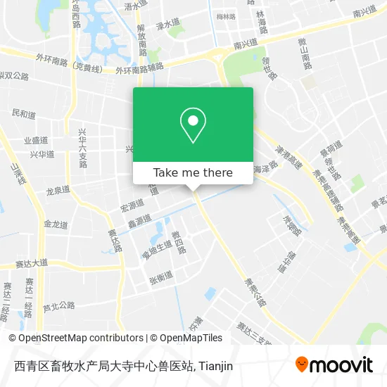 西青区畜牧水产局大寺中心兽医站 map