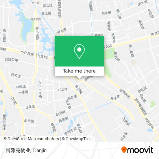 博雅苑物业 map