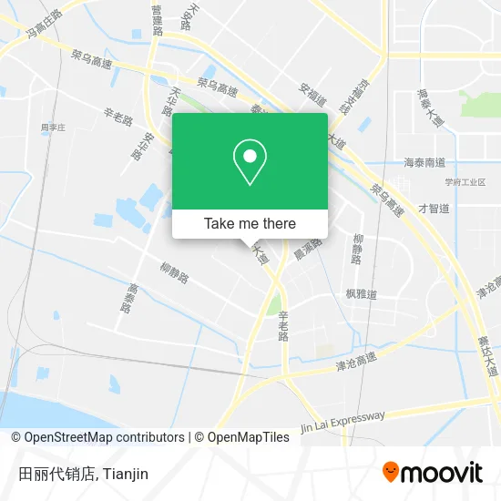 田丽代销店 map