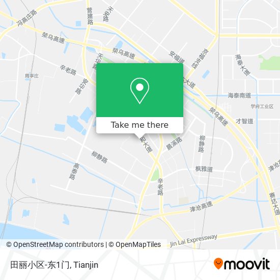 田丽小区-东1门 map