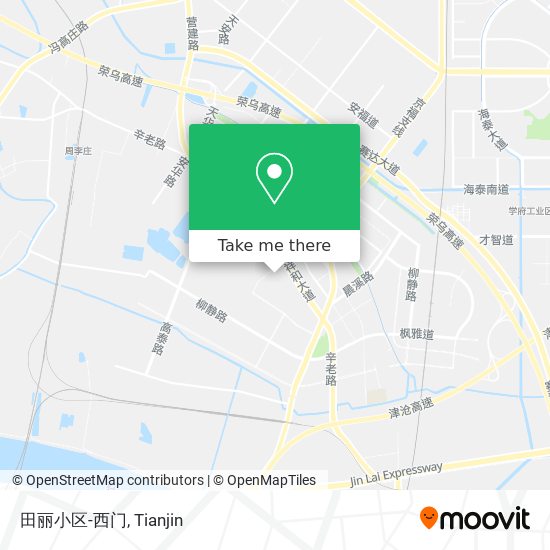 田丽小区-西门 map