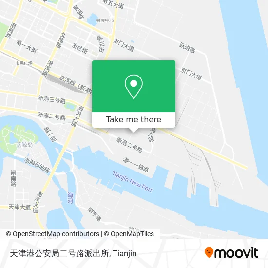 天津港公安局二号路派出所 map
