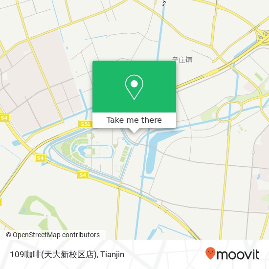 109咖啡(天大新校区店) map