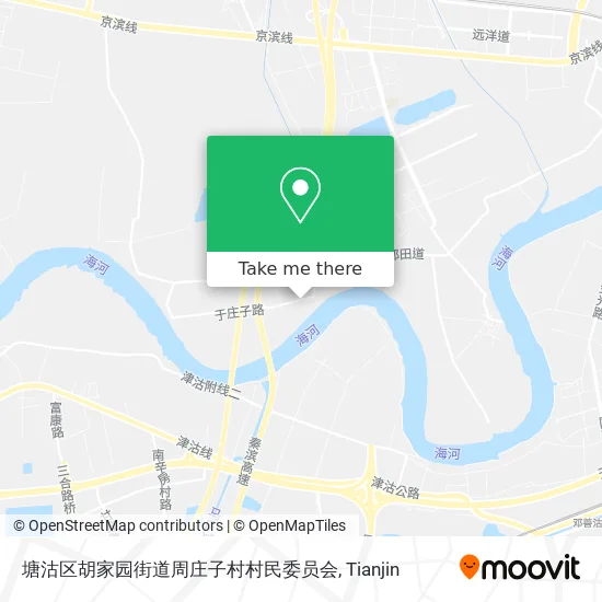 塘沽区胡家园街道周庄子村村民委员会 map