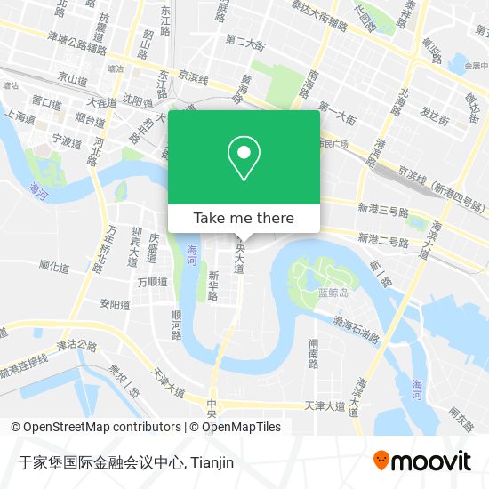 于家堡国际金融会议中心 map