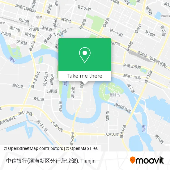 中信银行(滨海新区分行营业部) map