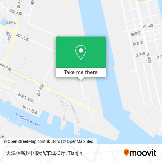 天津保税区国际汽车城-C厅 map