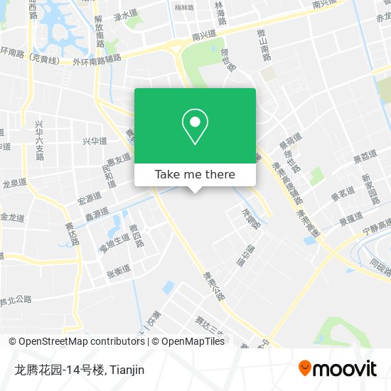 龙腾花园-14号楼 map