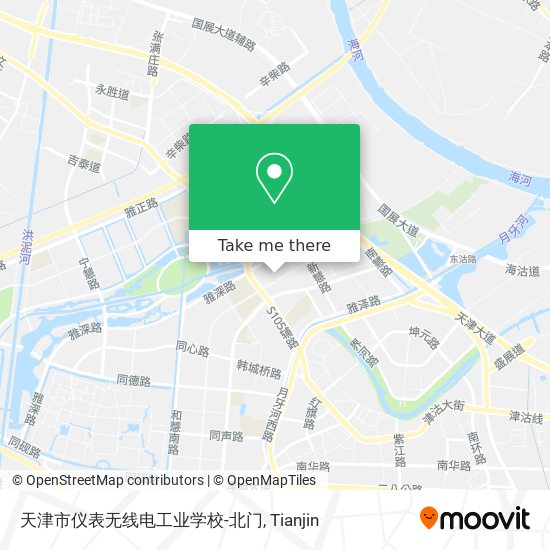 天津市仪表无线电工业学校-北门 map