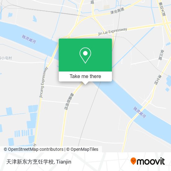 天津新东方烹饪学校 map