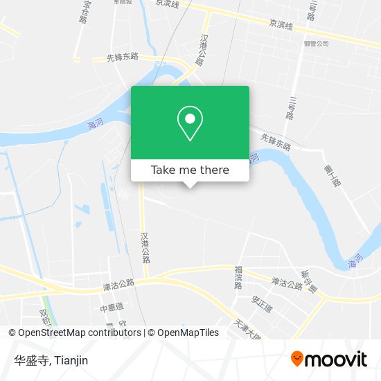 华盛寺 map