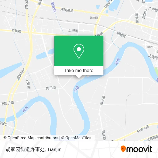 胡家园街道办事处 map