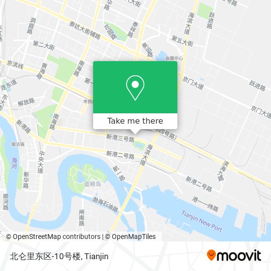 北仑里东区-10号楼 map