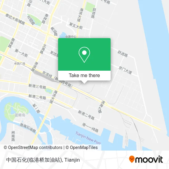 中国石化(临港桥加油站) map