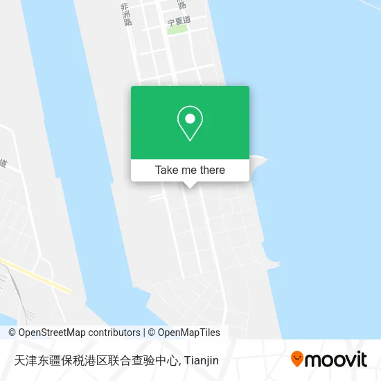 天津东疆保税港区联合查验中心 map