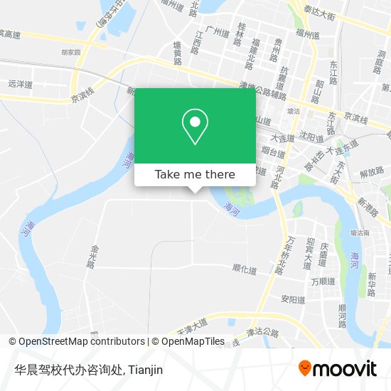 华晨驾校代办咨询处 map
