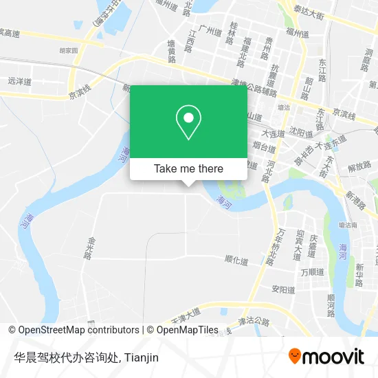 华晨驾校代办咨询处 map