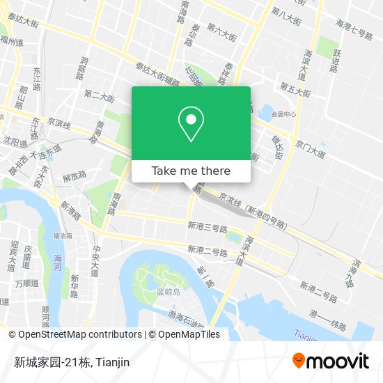 新城家园-21栋 map