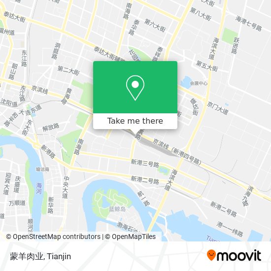 蒙羊肉业 map