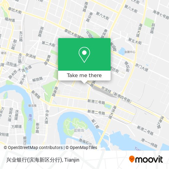 兴业银行(滨海新区分行) map